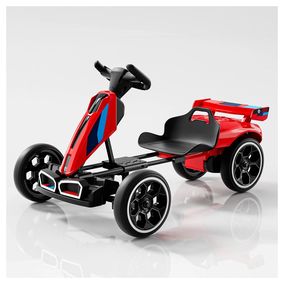 Tobbi Kids Electric Go-Kart With Eva Wheels (Red)