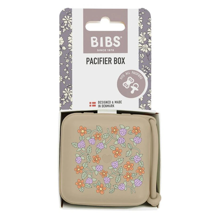 BIBS x Liberty Pacifier Box (Strawberries & Cream Vanilla)