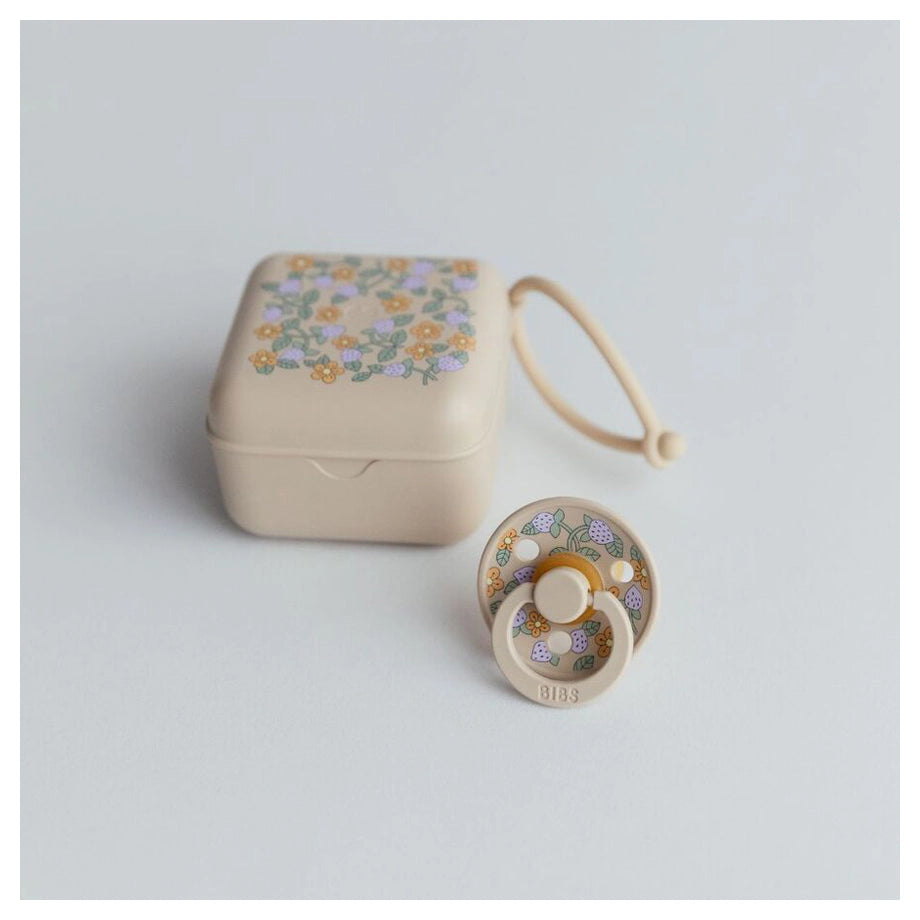 BIBS x Liberty Pacifier Box (Strawberries & Cream Vanilla)