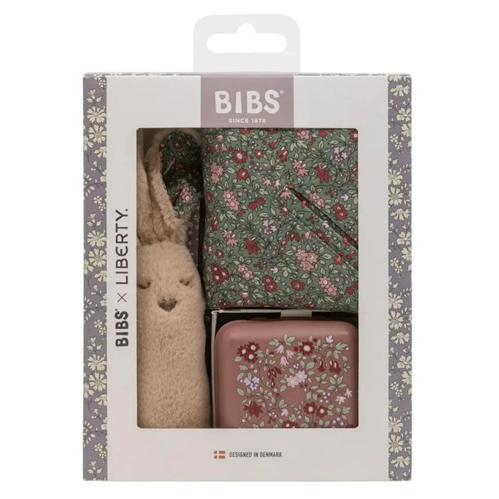 Bibs Liberty Xmas Baby Bundle Chamomile Lawn (Woodchuck)
