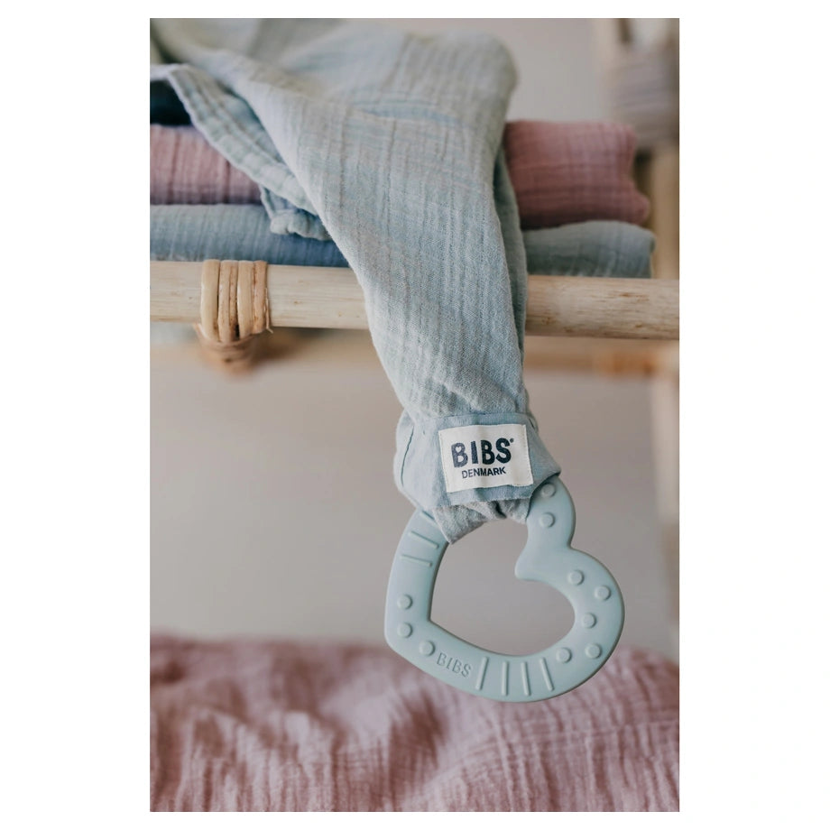 BIBS Muslin Cloth 2 Pack 70x70 cm (Baby Blue)