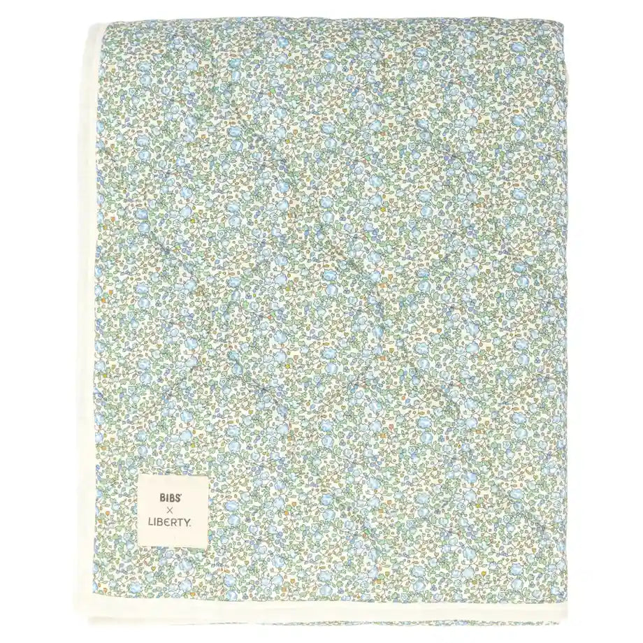 BIBS x Liberty Quilted Blanket (Eloise Ivory)
