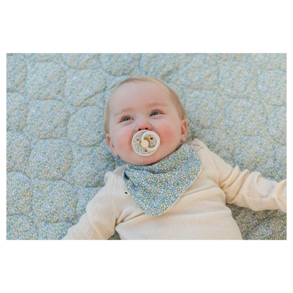 BIBS x Liberty Quilted Blanket (Eloise Ivory)