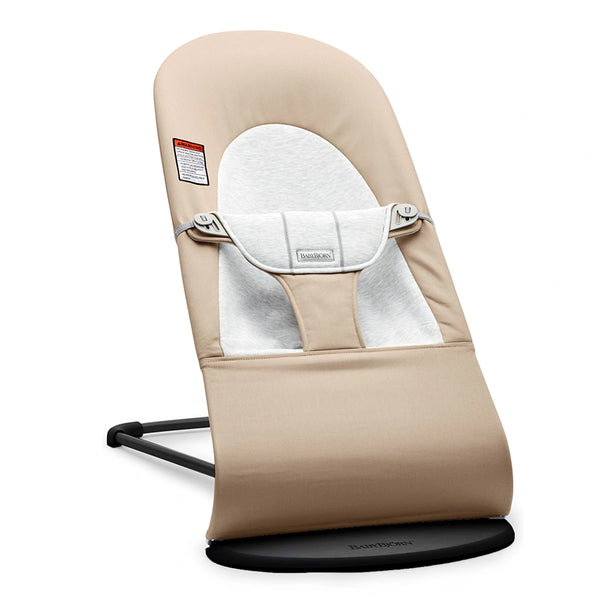Bouncer Balance Soft in Light Beige Woven-jersey Trifabric - BabyBjörn Bouncer Balance Soft in Light Beige Woven-jersey Trifabric - BabyBjörn