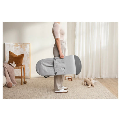 Babybjörn Bouncer Bliss 2-In-1 Adjustable Baby & Toddler Chair,4 Positions (Light Grey)