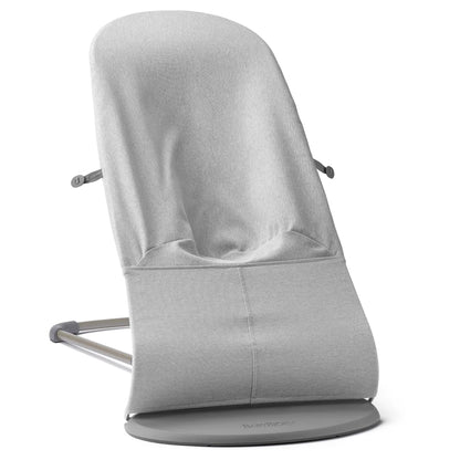 Babybjörn Bouncer Bliss 2-In-1 Adjustable Baby & Toddler Chair,4 Positions (Light Grey)