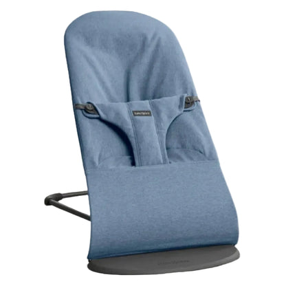BabyBjörn Bouncer Bliss Woven Melange (Blue)