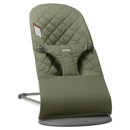 BabyBjörn Bouncer Bliss, Woven, Classic Quilt (Dark Green)