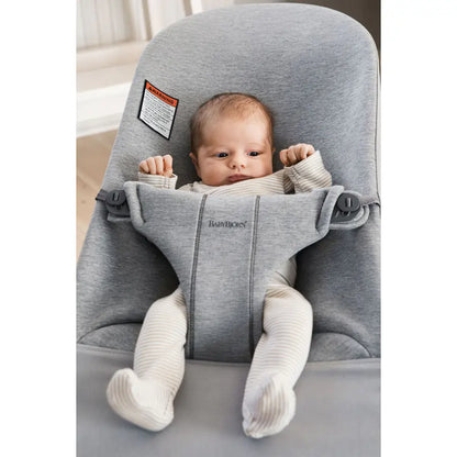 BabyBjörn Bouncer Bliss - 3D Jersey (Light Grey)