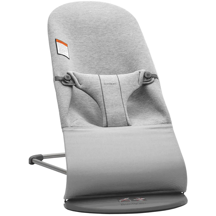 BabyBjörn Bouncer Bliss - 3D Jersey (Light Grey)
