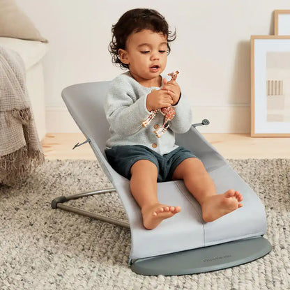 BabyBjörn Bouncer Bliss - 3D Jersey (Light Grey)