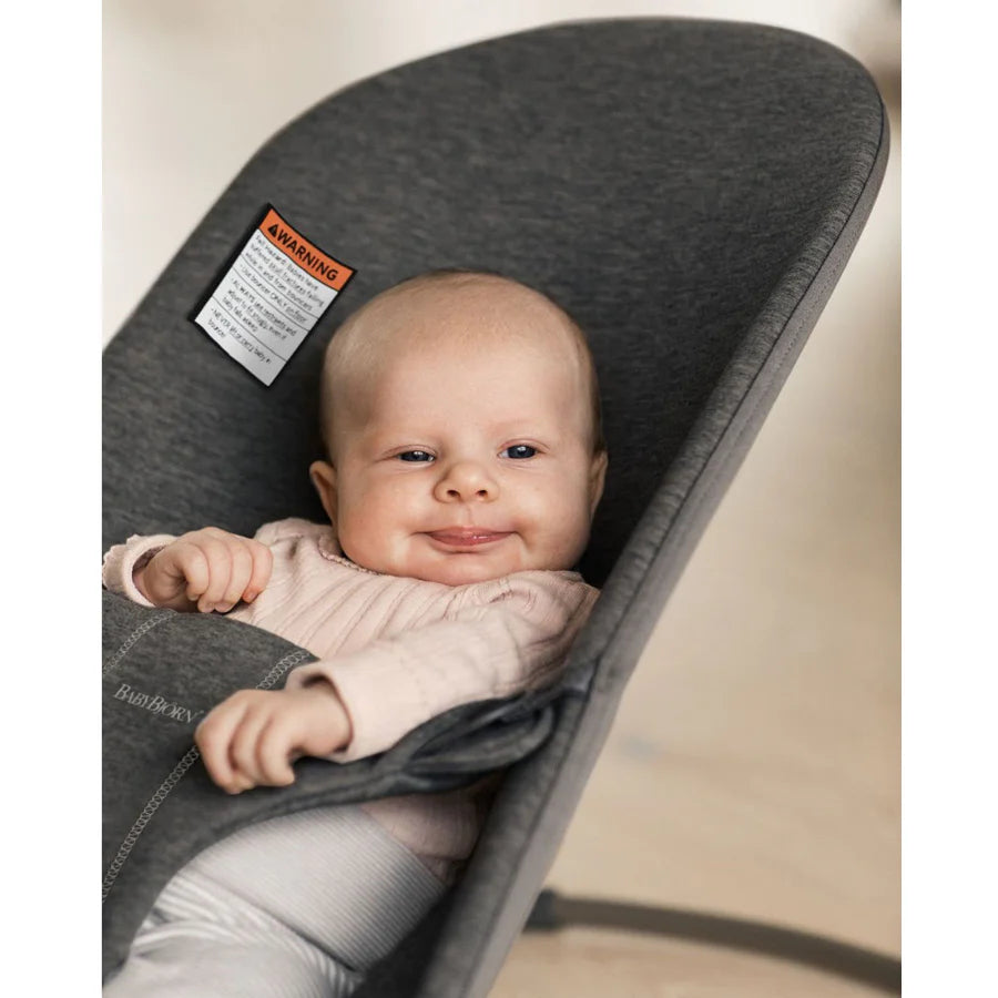 BabyBjörn Bouncer Bliss - 3D Jersey (Charcoal Grey) BabyBjörn Bouncer Bliss - 3D Jersey (Charcoal Grey)