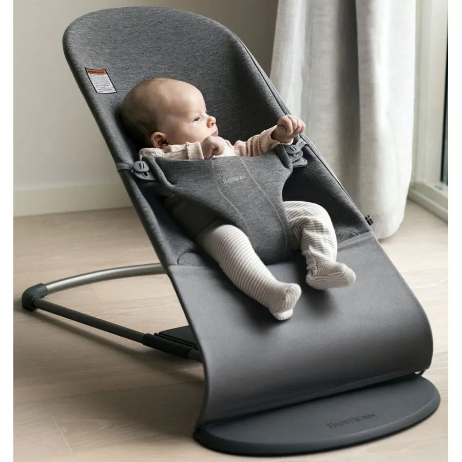 BabyBjörn Bouncer Bliss - 3D Jersey (Charcoal Grey) BabyBjörn Bouncer Bliss - 3D Jersey (Charcoal Grey)
