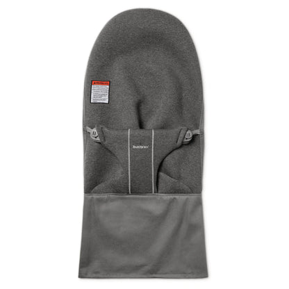 BabyBjörn Fabric Seat Bouncer Bliss, 3D Jersey, Charcoal (Grey)