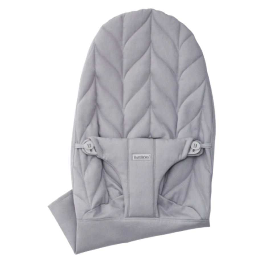 BabyBjörn Bliss Fabric Seat Bouncer Petal Quilt (Light Grey)