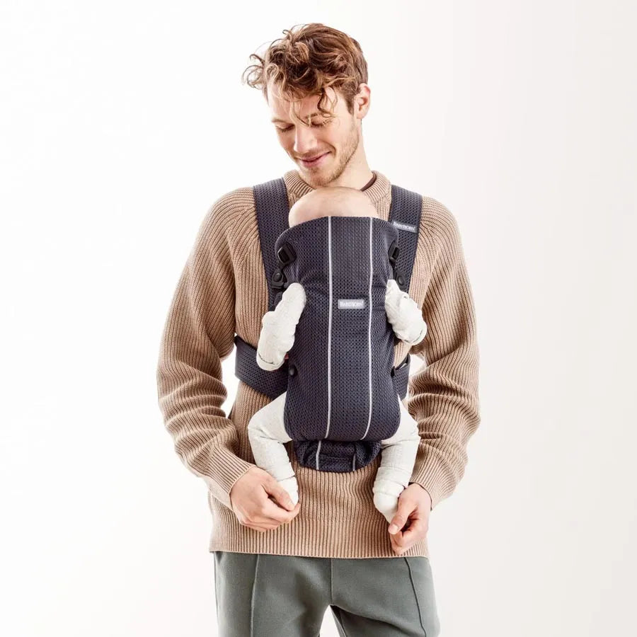 BabyBjörn Baby Carrier Mini 3D Mesh (أنثراسايت) BabyBjörn Baby Carrier Mini 3D Mesh (أنثراسايت)