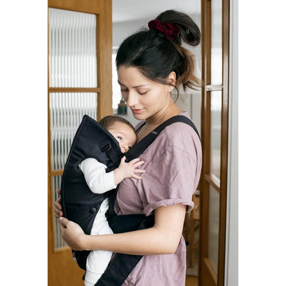 Babybjorn Baby Carrier Mini Woven (Black)