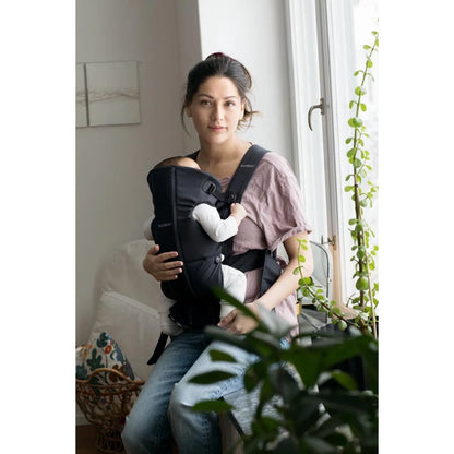 Babybjorn Baby Carrier Mini Woven (Black)