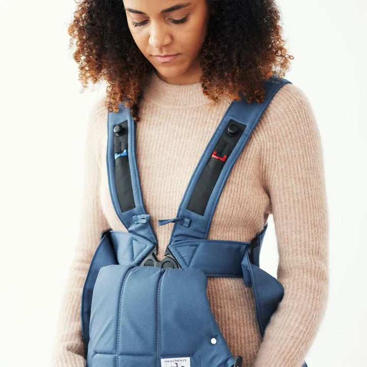 Babybjorn Baby Carrier Mini Woven (Vintage Indigo)