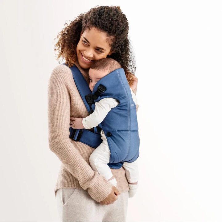 Babybjorn Baby Carrier Mini Woven (Vintage Indigo)