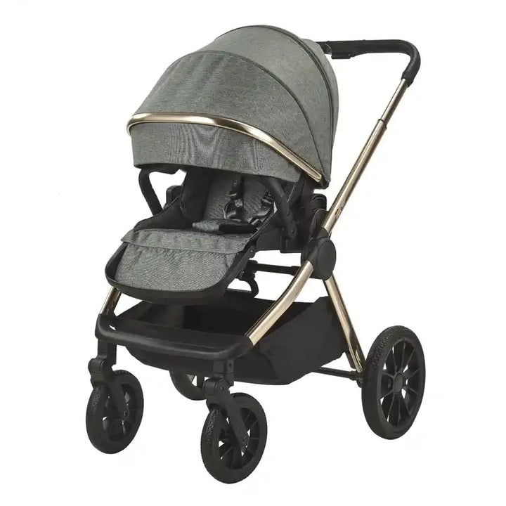 Gokke Reversible Baby Stroller (Grey and Gold)