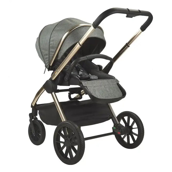 Gokke Reversible Baby Stroller (Grey and Gold)