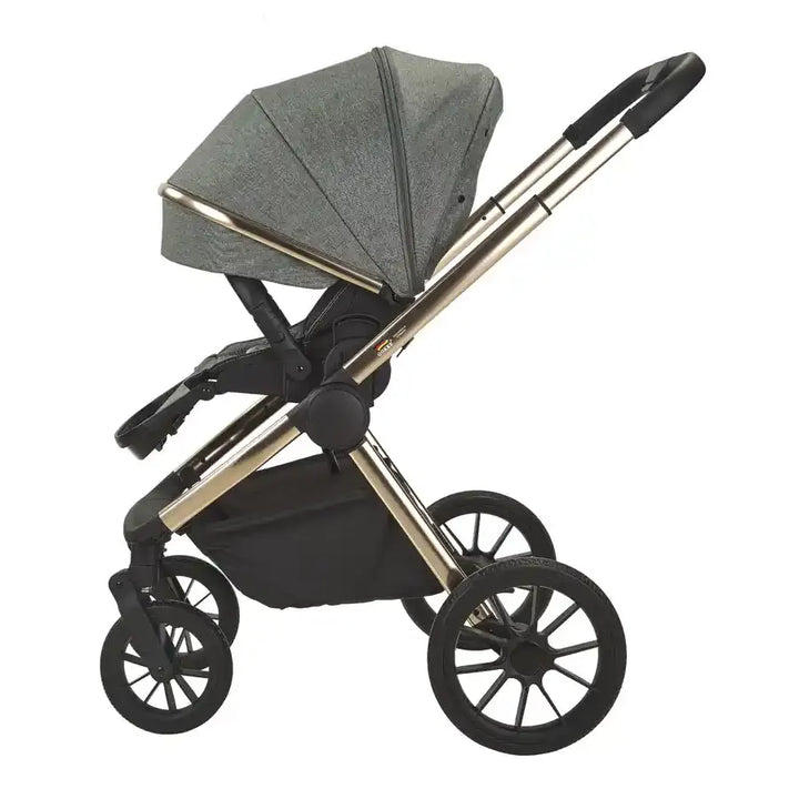 Gokke Reversible Baby Stroller (Grey and Gold)