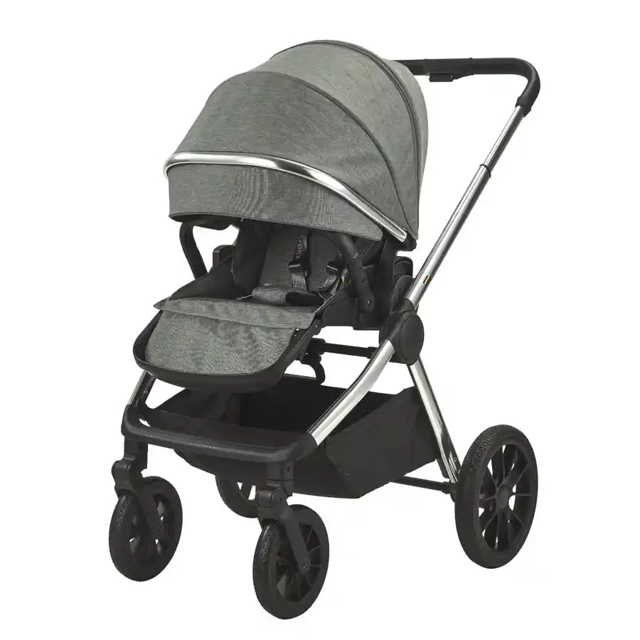 Gokke Reversible Baby Stroller (Grey & Silver)