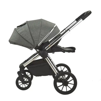 Gokke Reversible Baby Stroller (Grey-Silver)