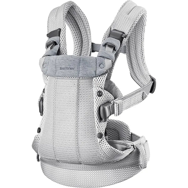 BabyBjörn Baby Carrier Harmony - 3D Mesh (Silver)