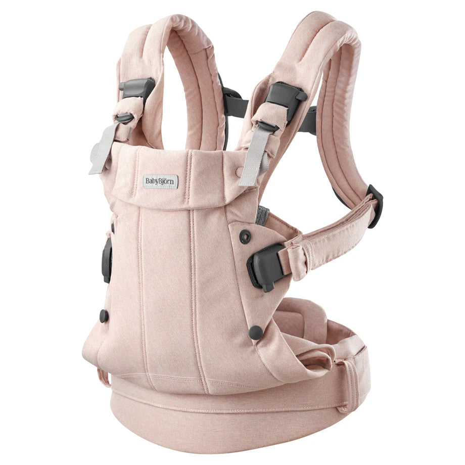 BabyBjörn Baby Carrier Harmony, Woven, (Light pink mélange) BabyBjörn Baby Carrier Harmony, Woven, (Light pink mélange)