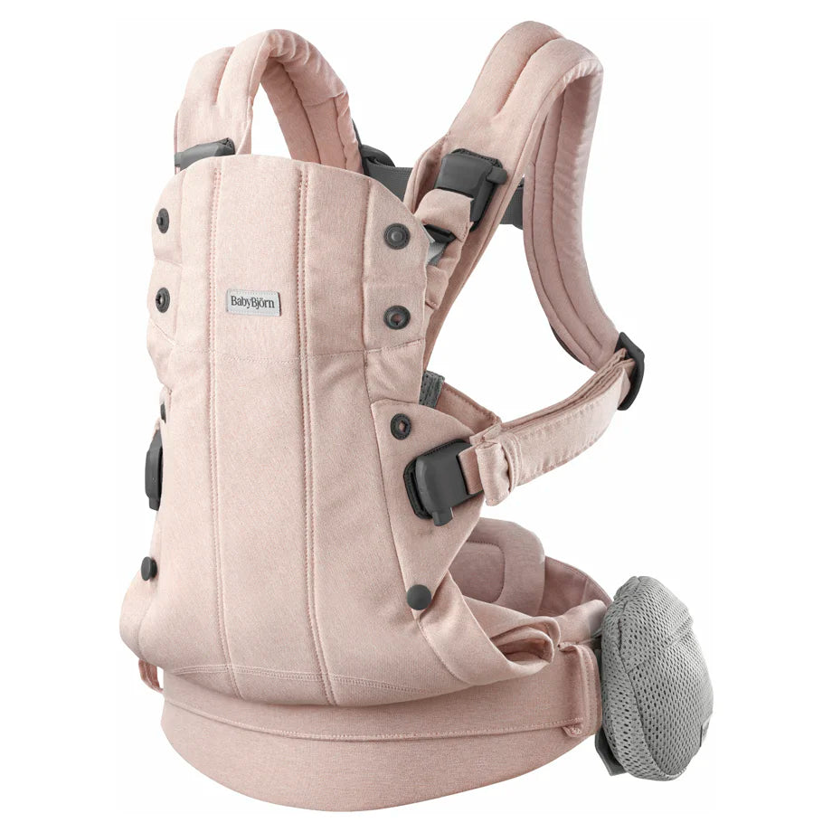 BabyBjörn Baby Carrier Harmony, Woven, (Light pink mélange) BabyBjörn Baby Carrier Harmony, Woven, (Light pink mélange)