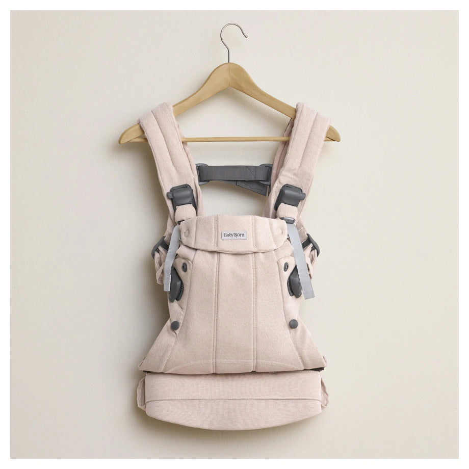BabyBjörn Baby Carrier Harmony, Woven, (Light pink mélange) BabyBjörn Baby Carrier Harmony, Woven, (Light pink mélange)