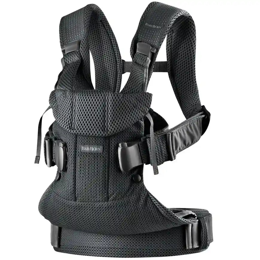 BabyBjörn Baby Carrier One Air, 3D Mesh (Black)