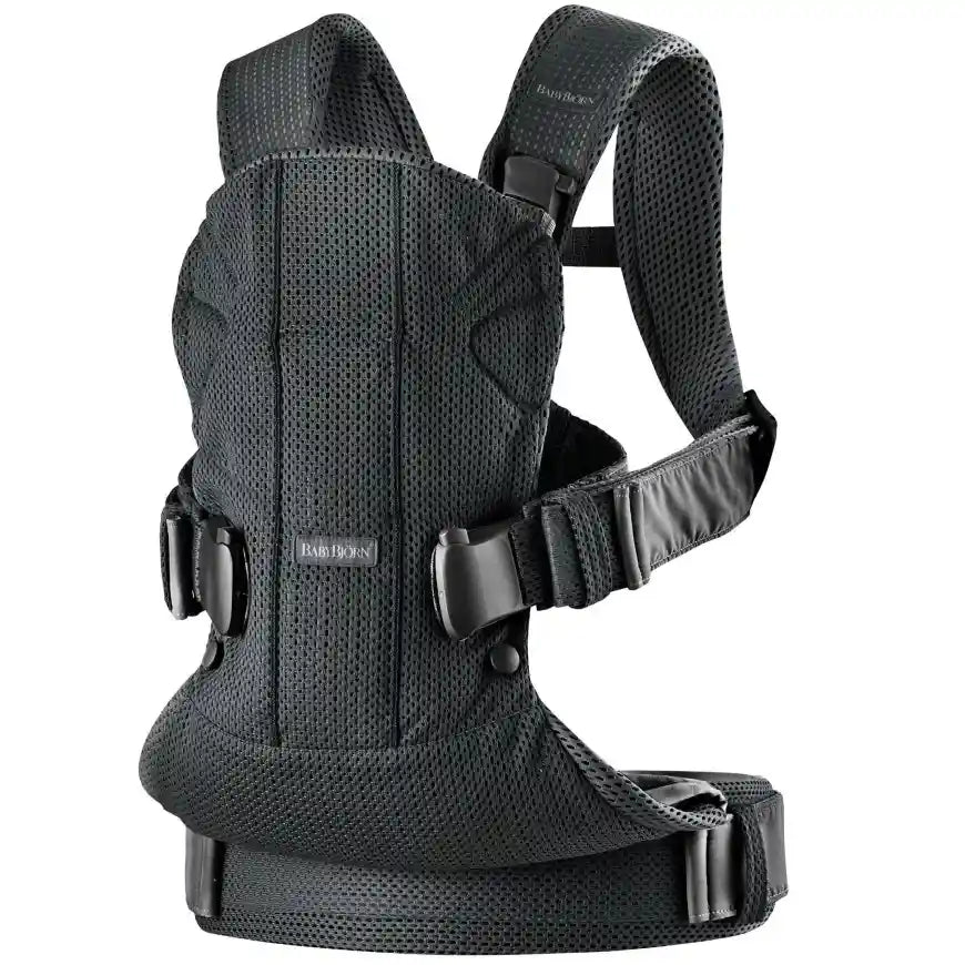 BabyBjörn Baby Carrier One Air, 3D Mesh (Black)