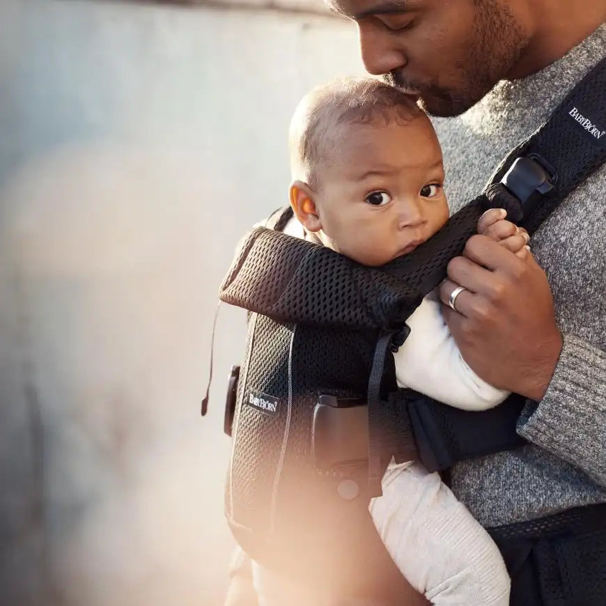 BabyBjörn Baby Carrier One Air, 3D Mesh (Black)