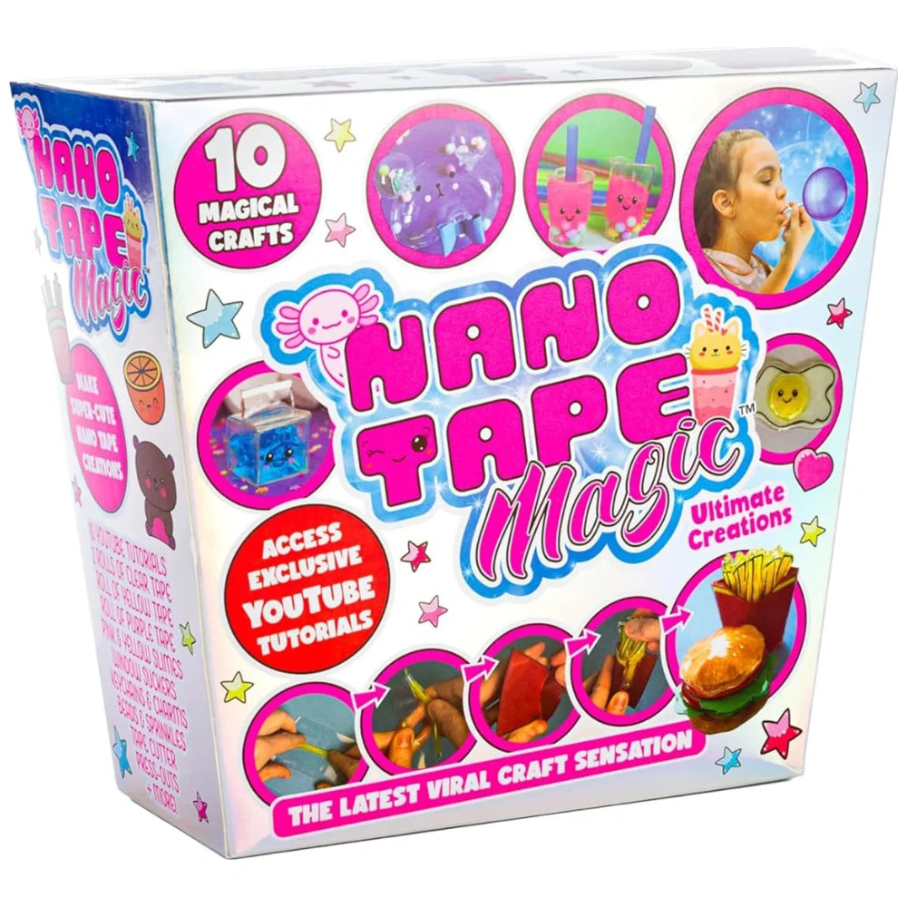 Nano Tape Magic Craft Kit – Ultimate 10 Crafts Set