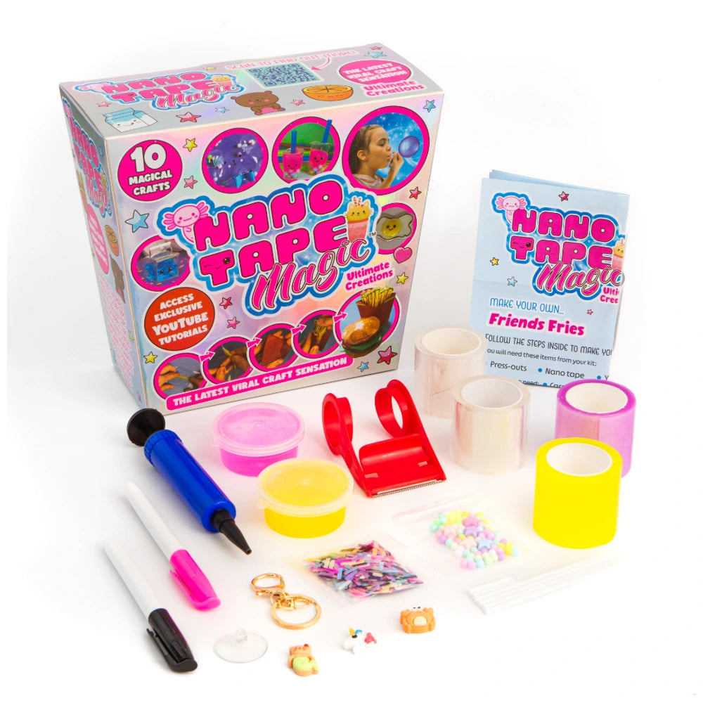 Nano Tape Magic Craft Kit – Ultimate 10 Crafts Set
