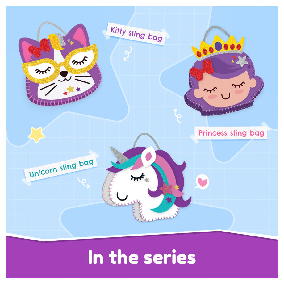 Bloomingo DIY Princess Sling Bag Kit