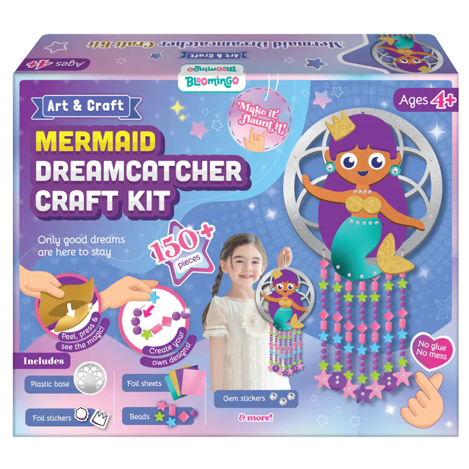 Bloomingo DIY Mermaid Dream Catcher Craft Kit