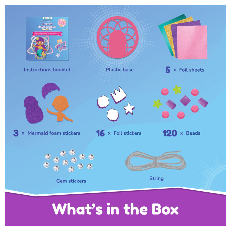 Bloomingo DIY Mermaid Dream Catcher Craft Kit