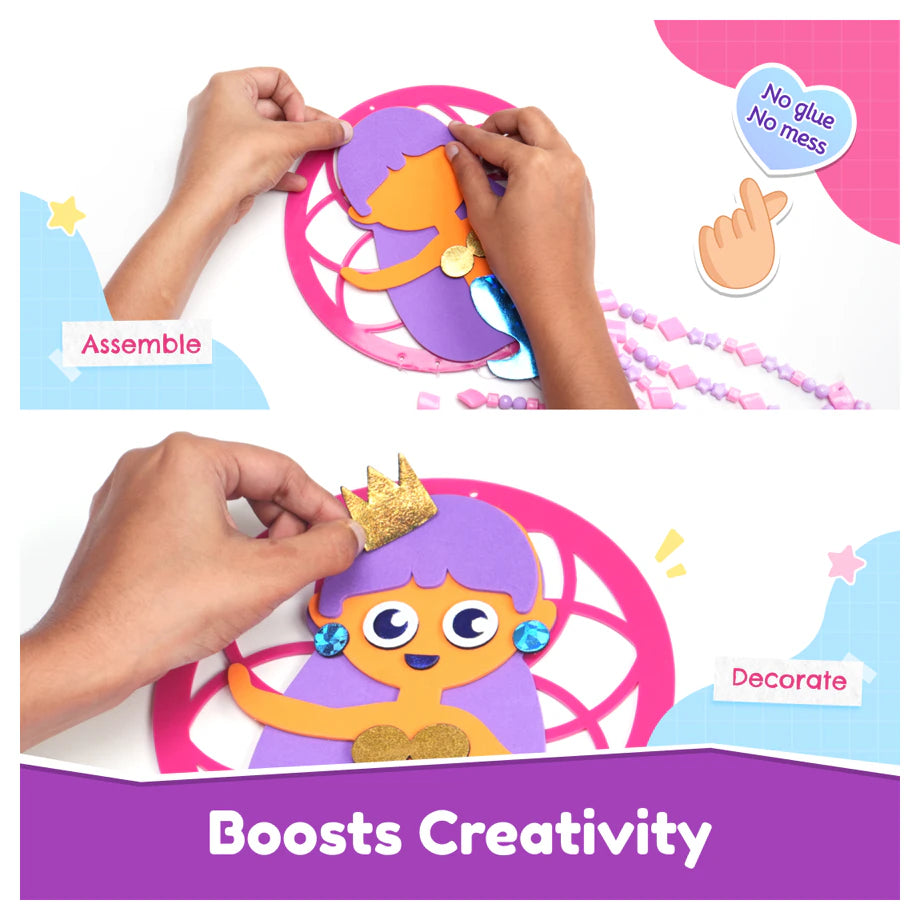 Bloomingo DIY Mermaid Dream Catcher Craft Kit