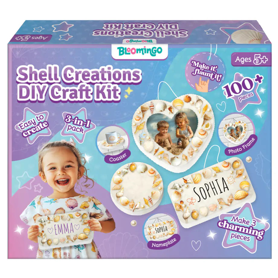 Bloomingo Shell Creations DIY Craft Kit