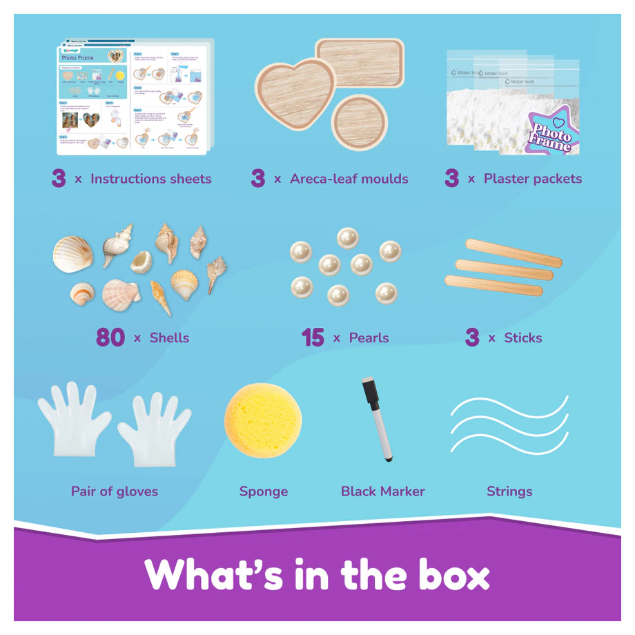 Bloomingo Shell Creations DIY Craft Kit