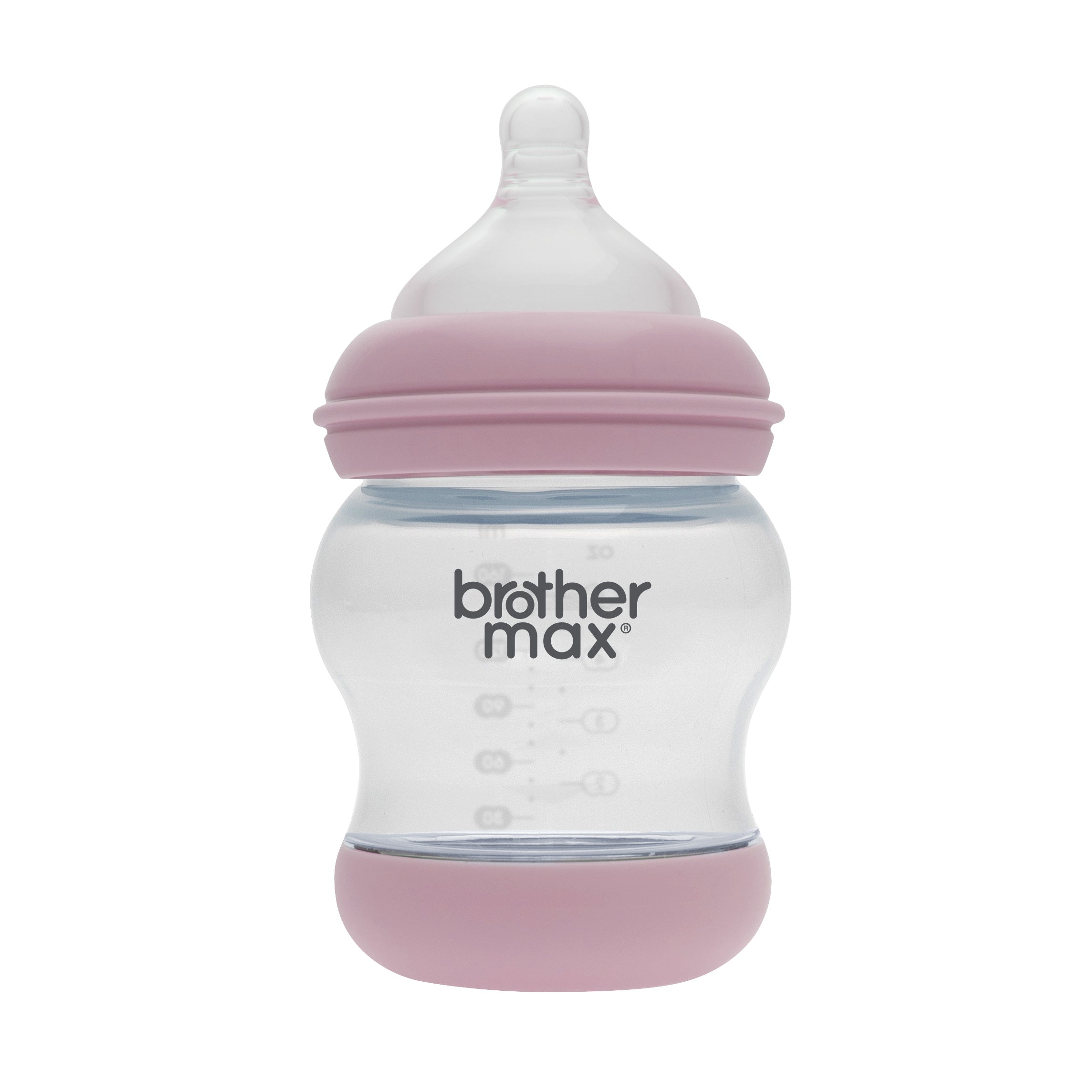 Brother Max - PP Anti-Colic Feeding Bottle 160ml/5oz + S Teat (Pink)