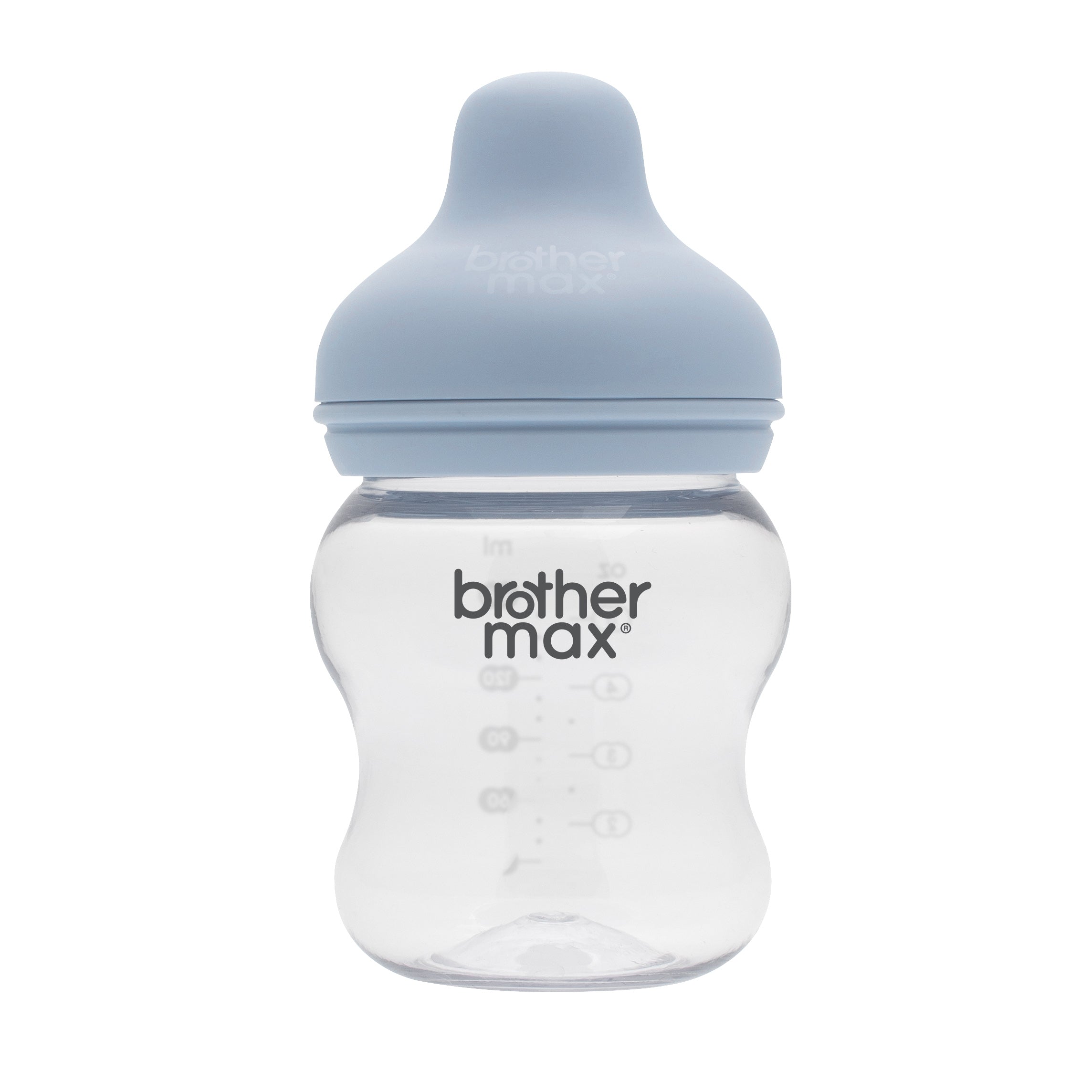 Brother Max - PP Extra Wide Neck Feeding Bottle 160ml/5oz + S Teat (Blue)