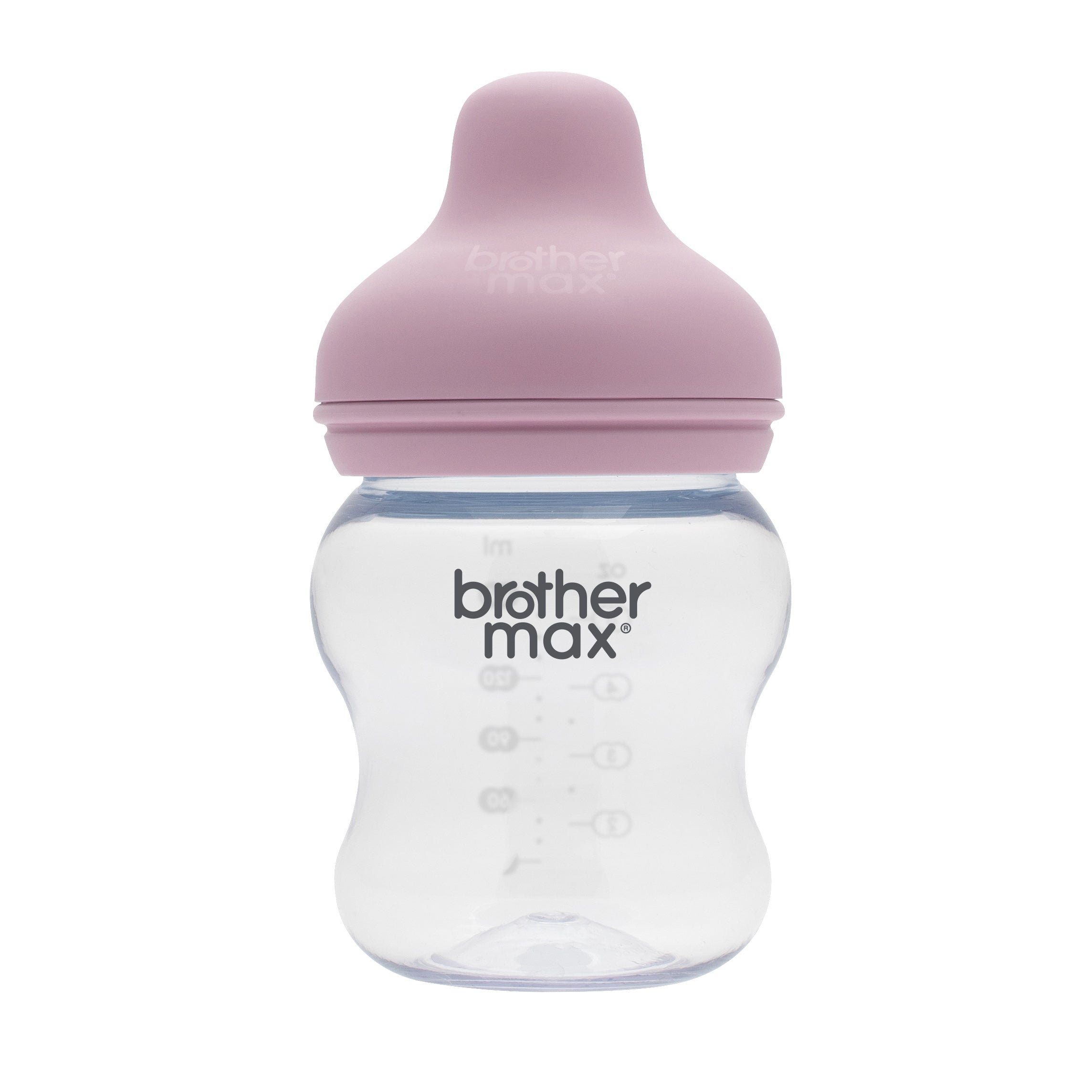 Brother Max - PP Extra Wide Neck Feeding Bottle 160ml/5oz + S Teat (Pink)