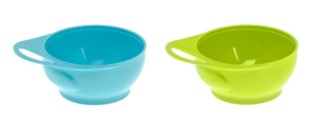 Brother Max - 2 Easy-Hold Bowls (Blue/ Green)