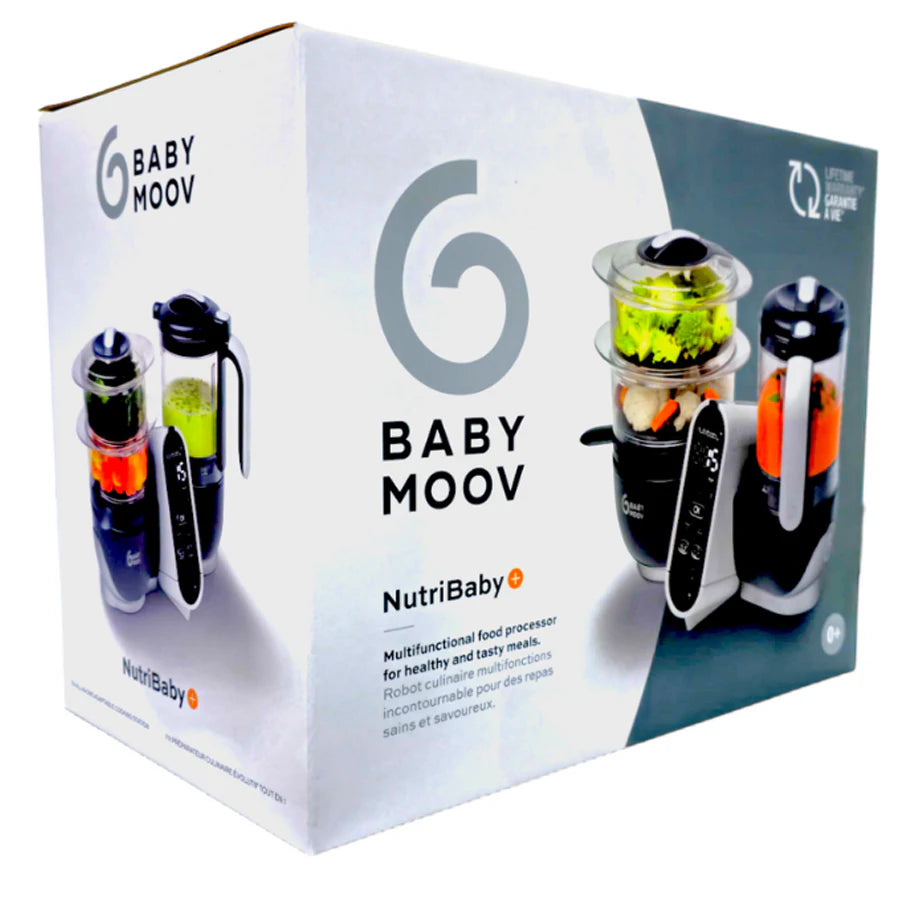 جهاز تحضير الطعام Babymoov Nutribaby (+) (رمادي صناعي) جهاز تحضير الطعام Babymoov Nutribaby (+) (رمادي صناعي)
