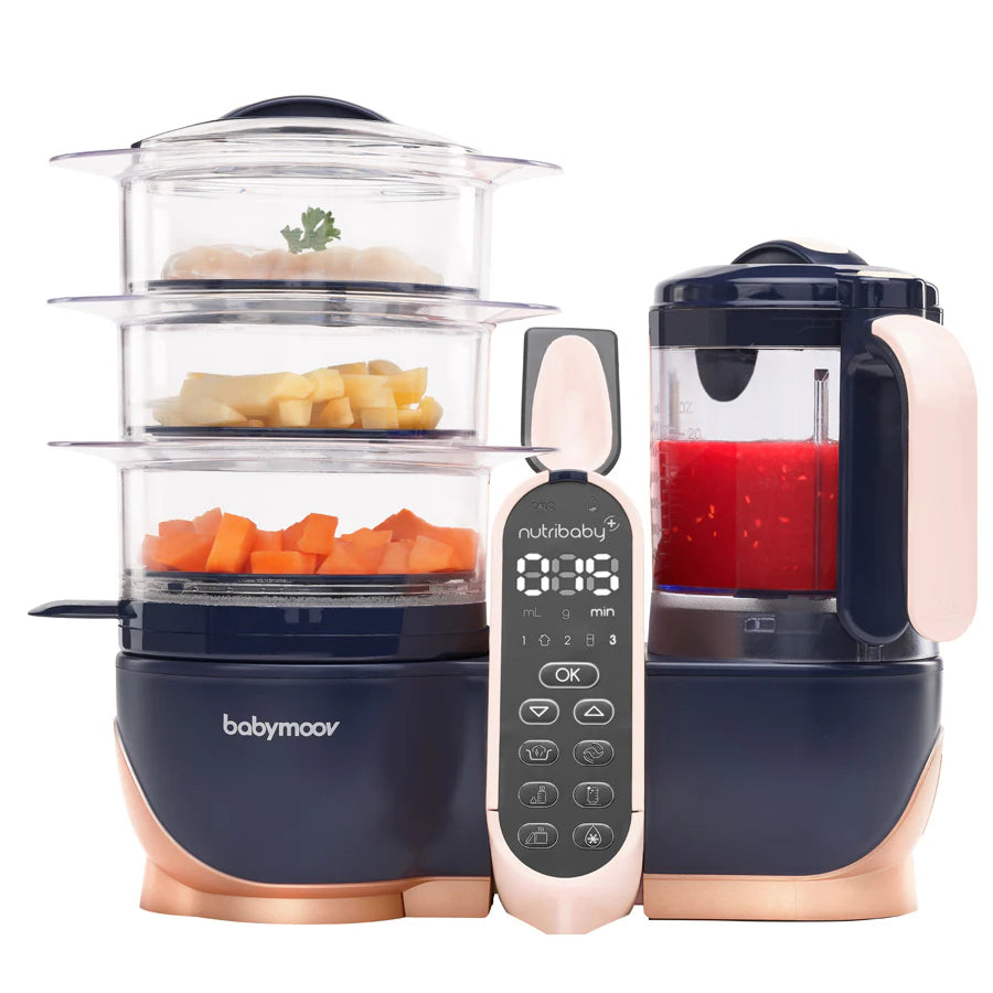 معالج الطعام Babymoov Nutribaby XL + كتاب وصفات معالج الطعام Babymoov Nutribaby XL + كتاب وصفات